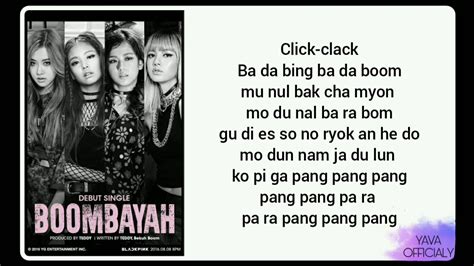 bombayah lyrics|붐바야 (BOOMBAYAH) (Romanized) – BLACKPINK .